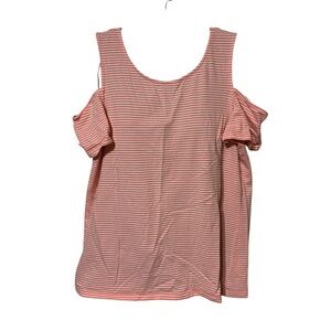 Michael Michael Kors Size Large T Shirt Striped